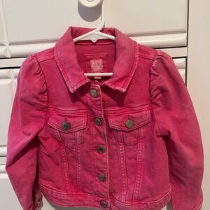 Toddler Girls GAP Barbie Denim Jacket